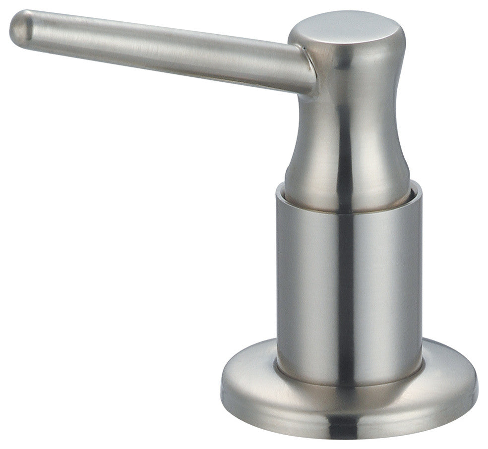 Soap Lotion Dispenser, PVD Brushed Nickel