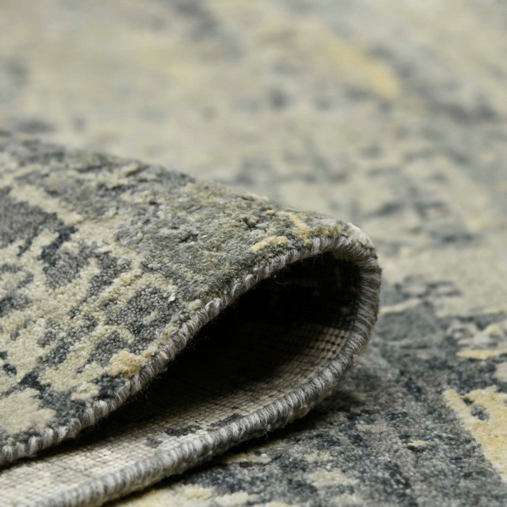 Mystique Gallo Area Rug, Gray, 10' x 14', Abstract