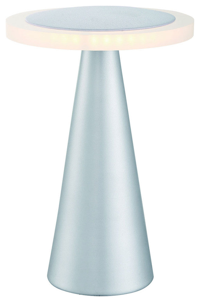 Cute 6" LED Table Lamp, Titanium