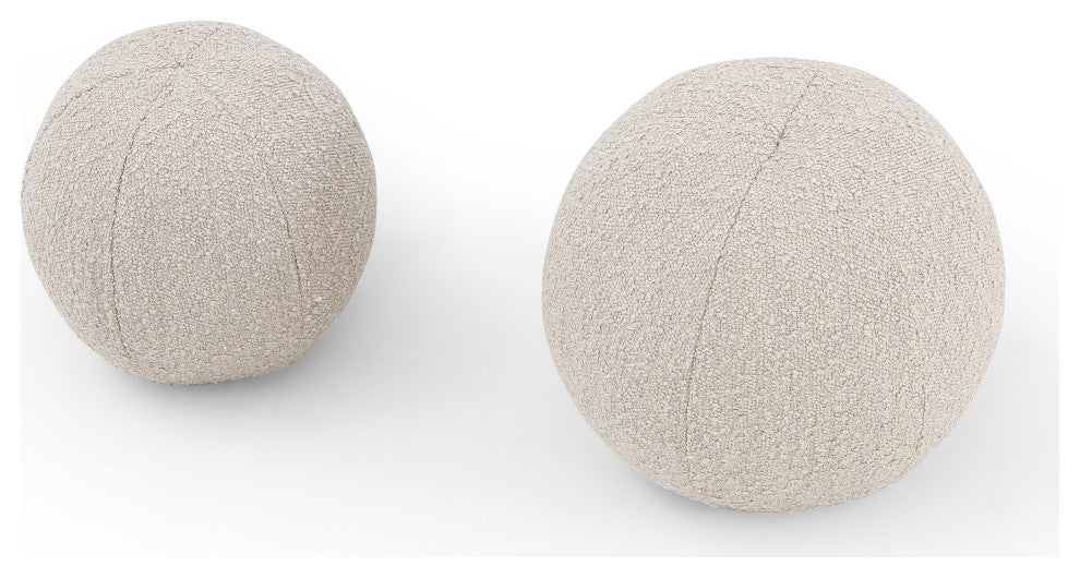 Balle Pillow-Knoll Sand-Set of 2-12.5"