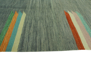 Winchester Kilim Edison Light Blue/Gray Rug, 6'8x9'9