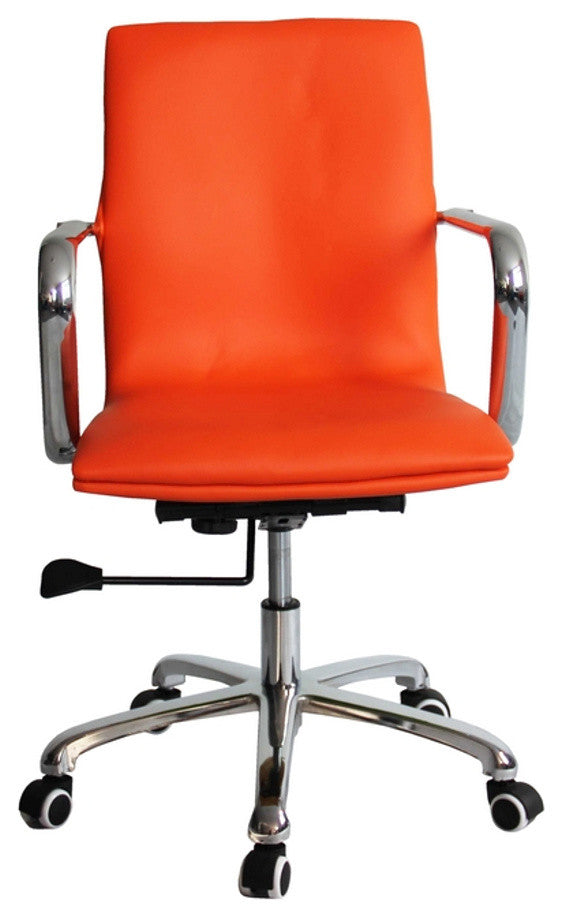 Modern Classics Confreto Conference Office Chair Mid Back, Orange
