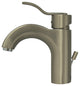 Wavehaus Single Hole, Single Lever Lavatory Faucet, Pop-Up Waste, Brushed Nickel