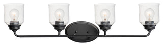 Maxim 12264CD Acadia 4 Light 35"W Bathroom Vanity Light - Black