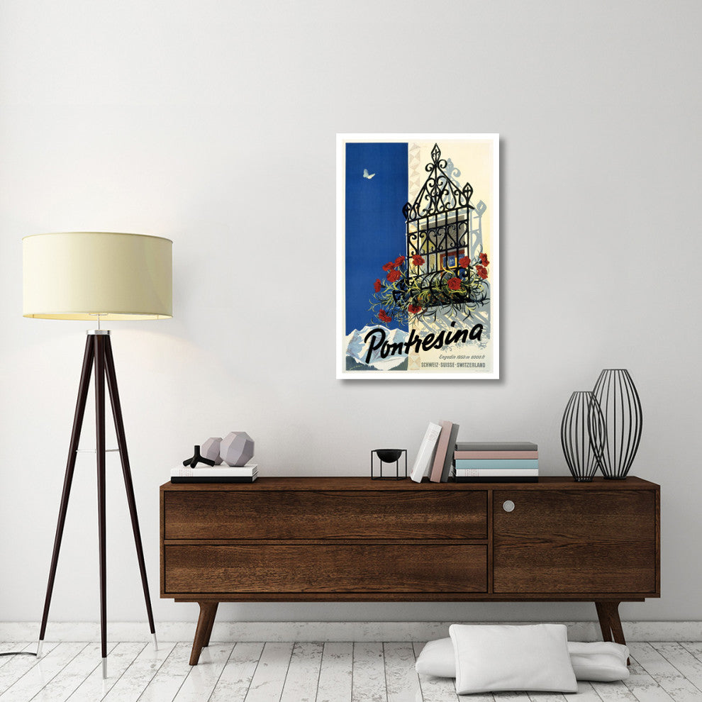 "Pontresina" Digital Paper Print by Martin Peikert, 28"x42"