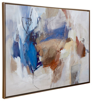 Uttermost Subtle Nuances Framed Abstract Art