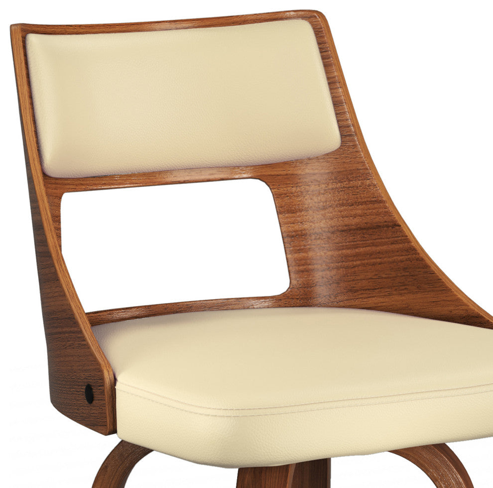 Dallyn Swivel Bar Stool, Set of 2, Cream