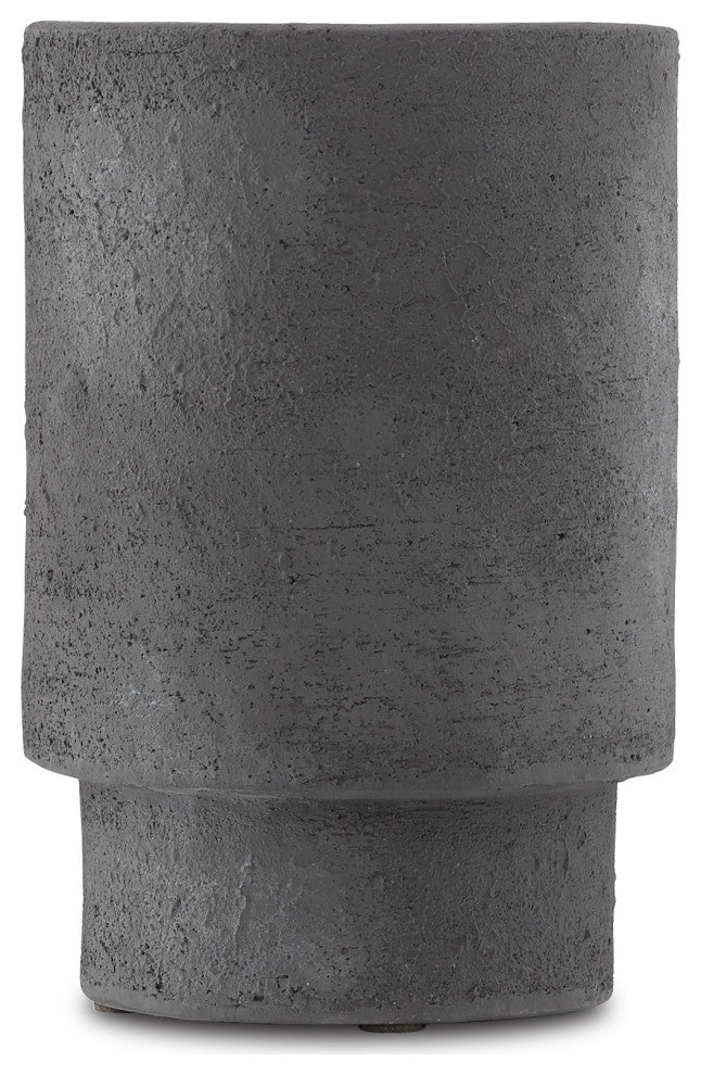 Tambora Black Small Vase