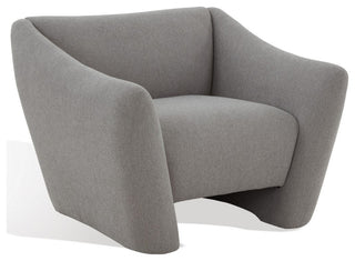 Safavieh Couture Stefanie Modern Accent Chair, Light Grey