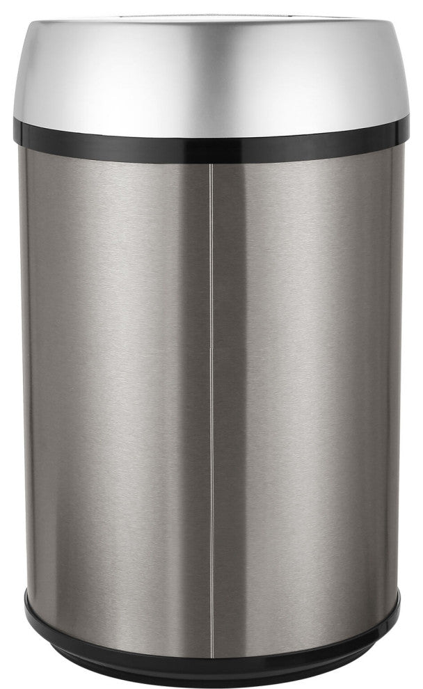 12-Liter / 3.1-Gallon Trash Can With Sensor Lid, Stainless Steel