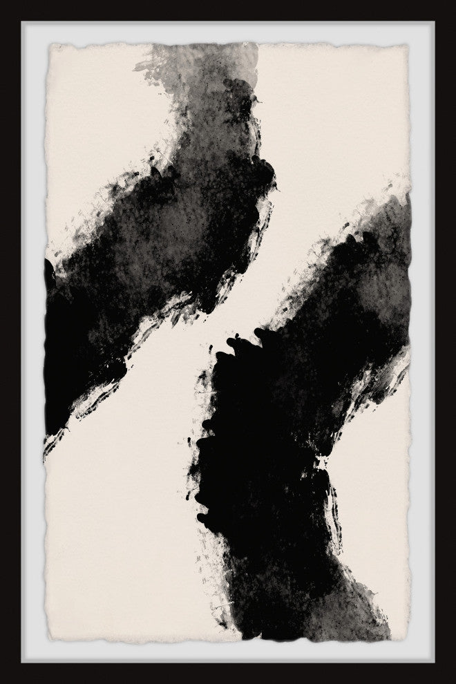 "Broken Ditch" Framed Painting Print, 30x45