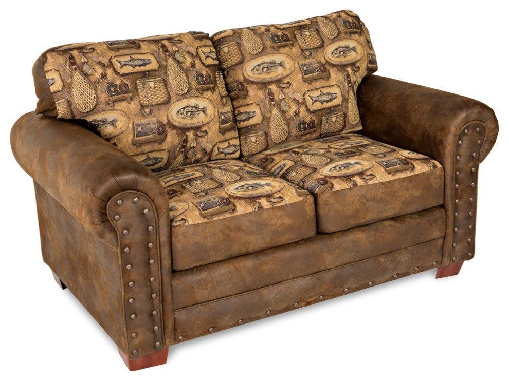 American Furniture Classics Model 8502-80 River Bend Loveseat