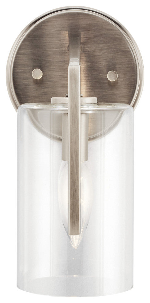 Kichler 52316 Nye 10" Tall Bathroom Sconce - Classic Pewter
