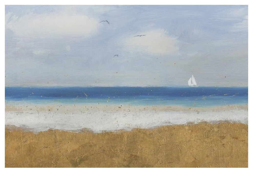 "Beach Horizon" Digital Paper Print by James Wiens, 50"x34"