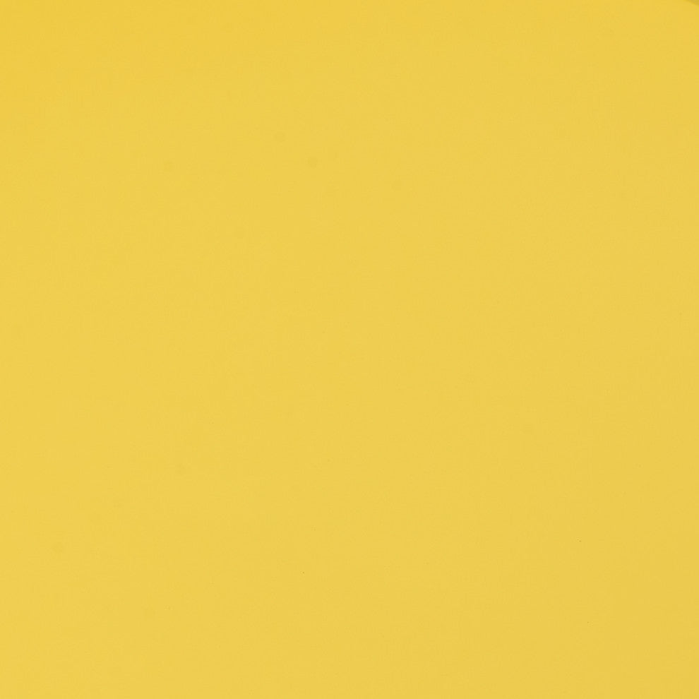 Retro Metal Side Table, Yellow