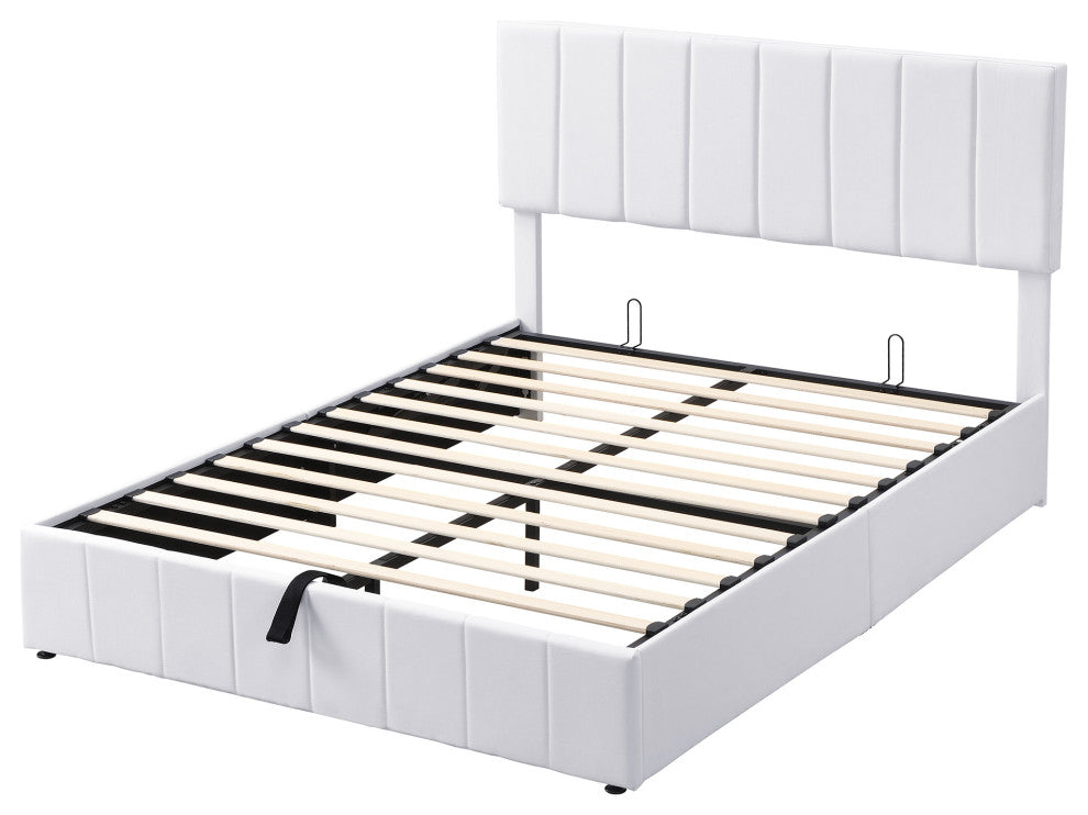 Gewnee Queen size Upholstered Platform bed