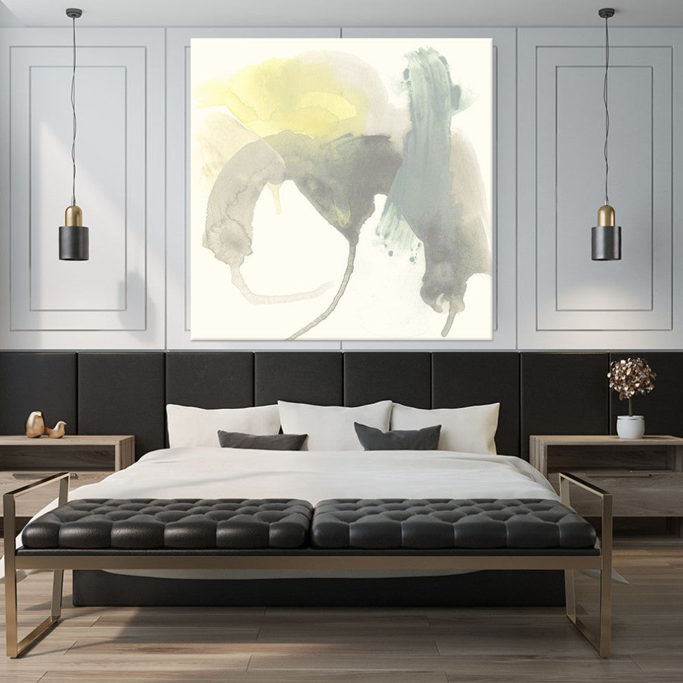 "Lunar Sunrise III" Fine Art Giant Canvas Print, 72"x72"