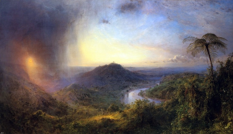 Frederic Edwin Church The Vale of St. Thomas Jamaica Wall Decal