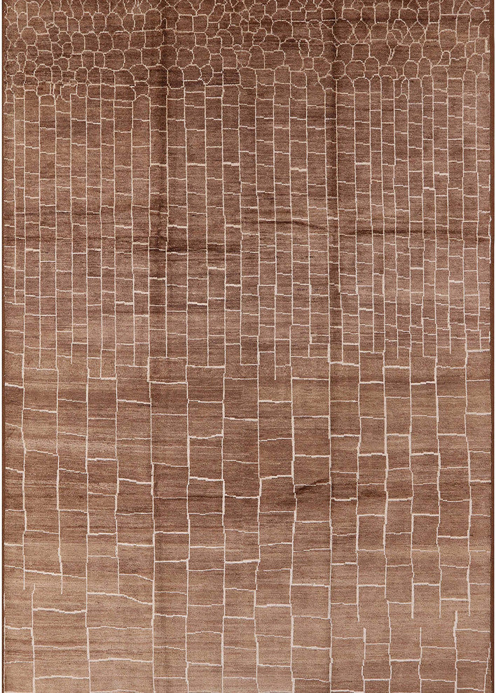 Ahgly Company Indoor Rectangle Mid-Century Modern Area Rugs, 5' x 8'
