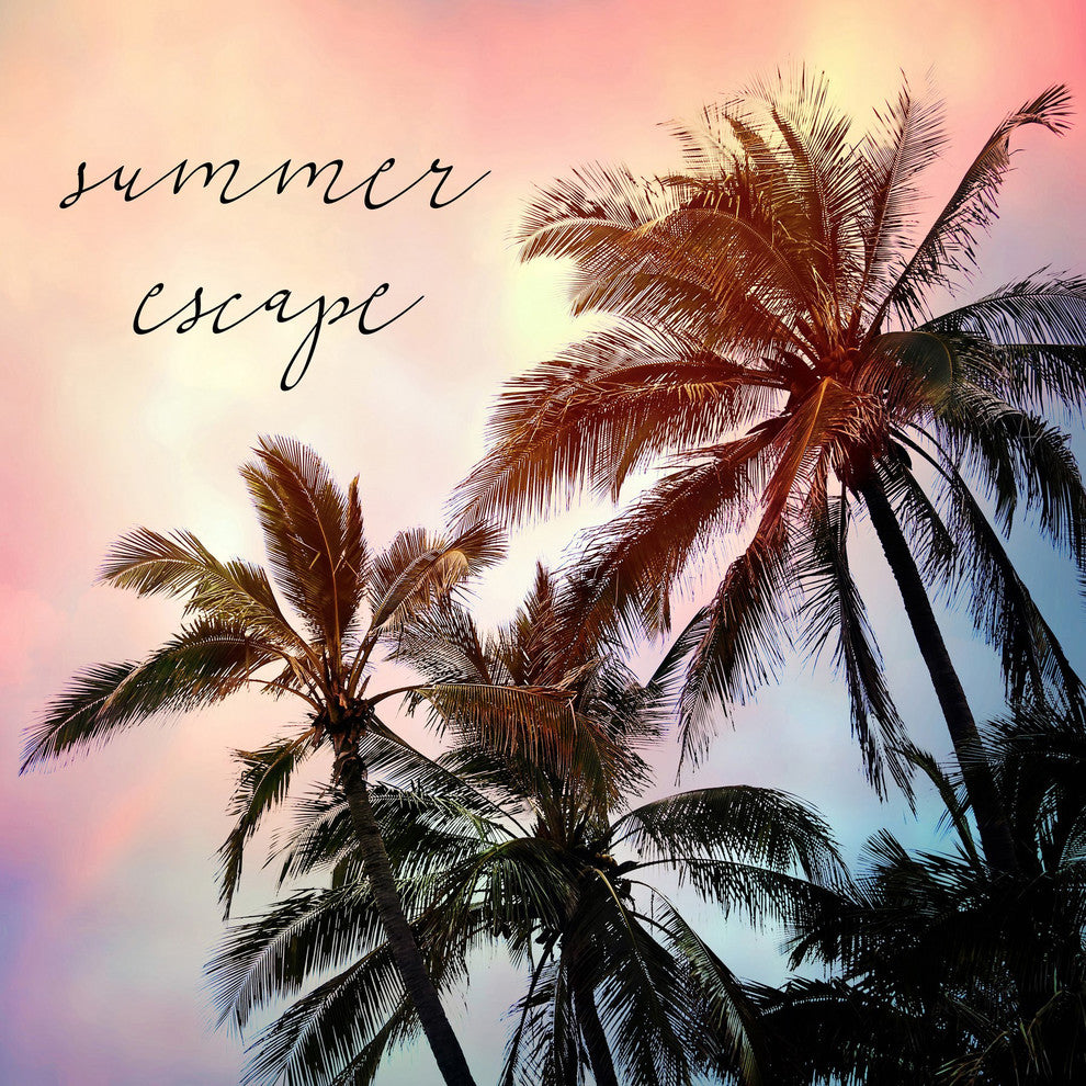 Marmont Hill, "Summer Escape" by Sylvia Cook Painting on Wrapped Canvas, 32x32