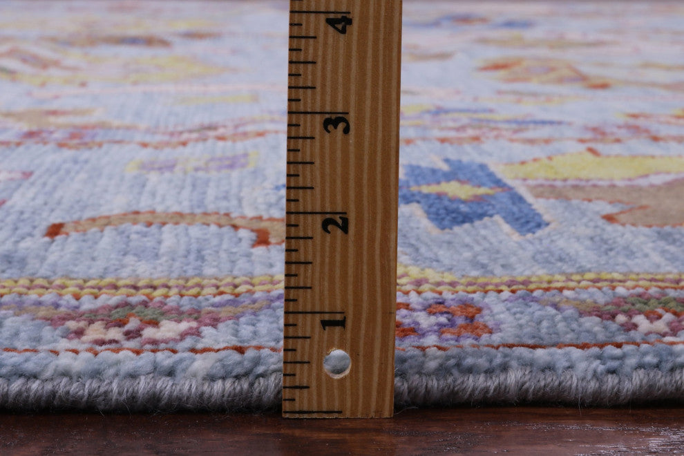 Hand Knotted Turkish Oushak Wool Rug 9' 3" X 11' 11" - Q13581