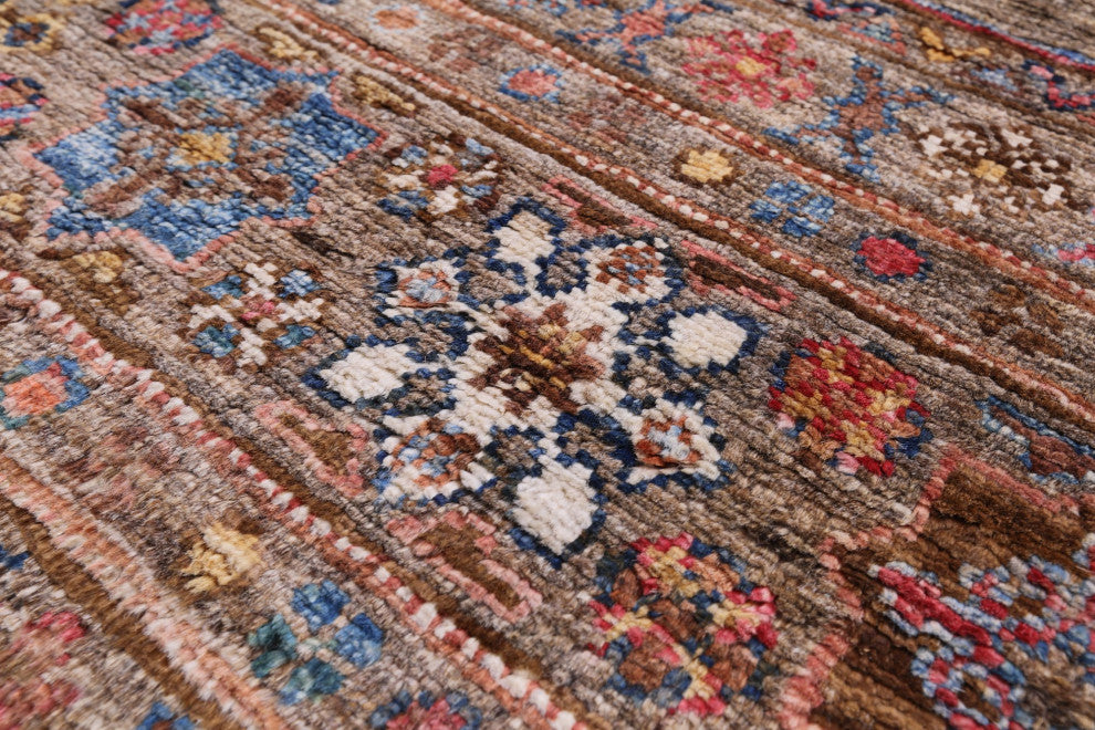 3' 4" X 5' 3" Super Kazak Khorjin Handmade Wool Rug Q10041