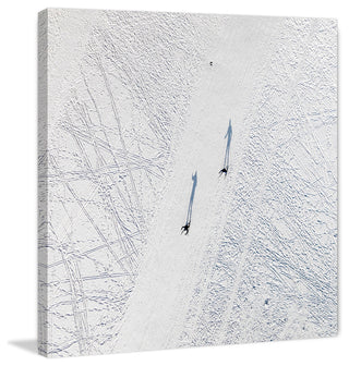 "Two Travelers" Print on Canvas by Karolis Janulis