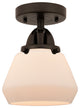 INNOVATIONS LIGHTING 288-1C-OB-G171 Fulton 1 Light 6.75 inch Semi-Flush Mount