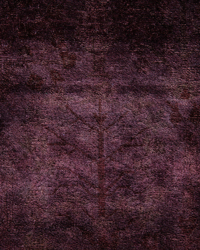 Vibrance, One-of-a-Kind Hand-Knotted Area Rug Brown, 8'10"x11'9"