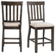 Picket House Furnishings Stanford Counter Slat Back Side Chair Set