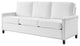 Sofa, Fabric, White, Modern, Living Lounge Room Hotel Lobby Hospitality