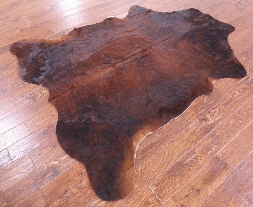 7' 0" X 6' 3" Natural Cowhide Rug C2280