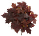 18" Autumn Maple Leaf Artificial Flower, Set of 2