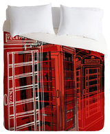 Deny Designs Aimee St Hill Phone Box Duvet Cover - Lightweight