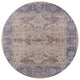 Ahgly Company Indoor Round Mid-Century Modern Area Rugs, 5' Round