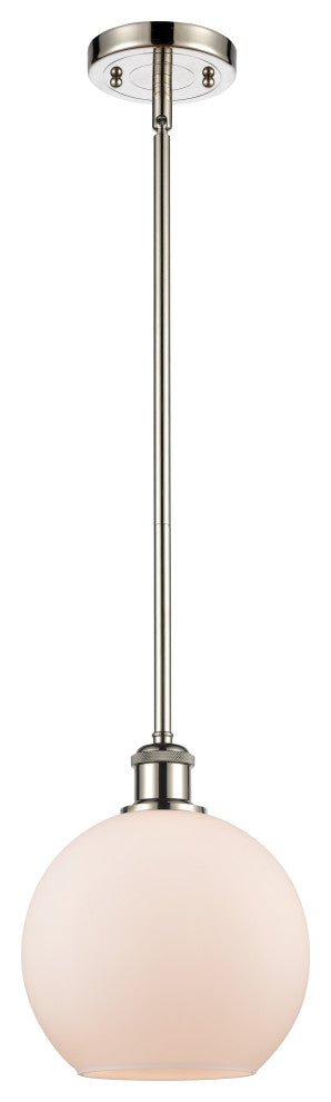 Innovations Lighting 516-1S-PN-G121-8 Athens 1 Light 8" Mini Pendant