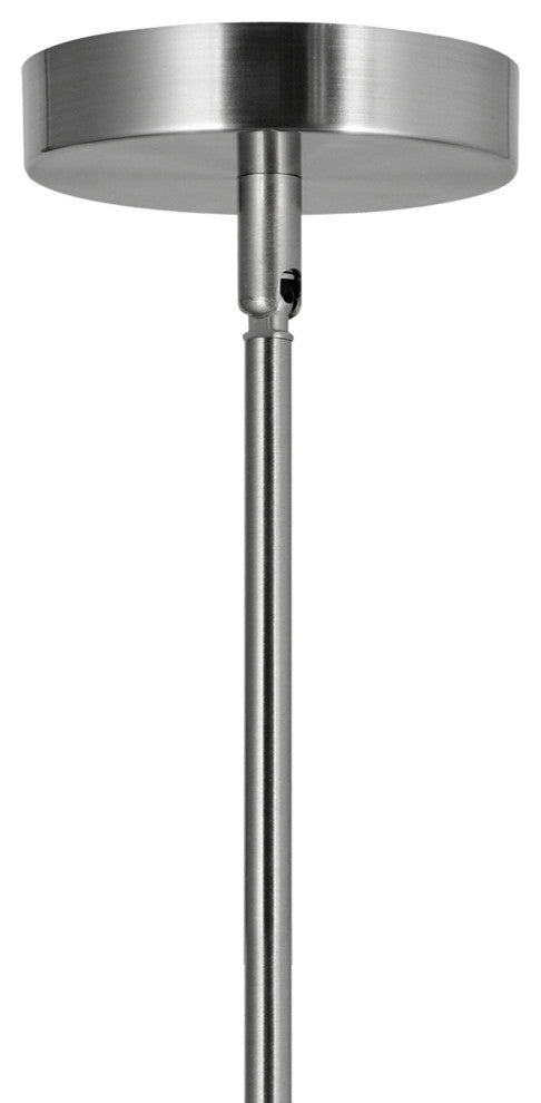 Elton 1 Light Pendant With Satin Nickel Finish