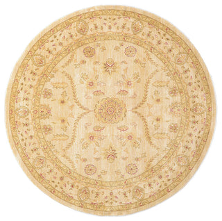 Unique Loom Cream Edinburgh Tansy 6'x6' Round Rug