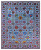 9' 0" X 11' 7" Persian Handmade Wool & Silk Rug - Q14927