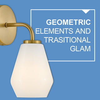 Lark Gio 24" Three-Light Bath Vanity Fixture, Lacquered Brass