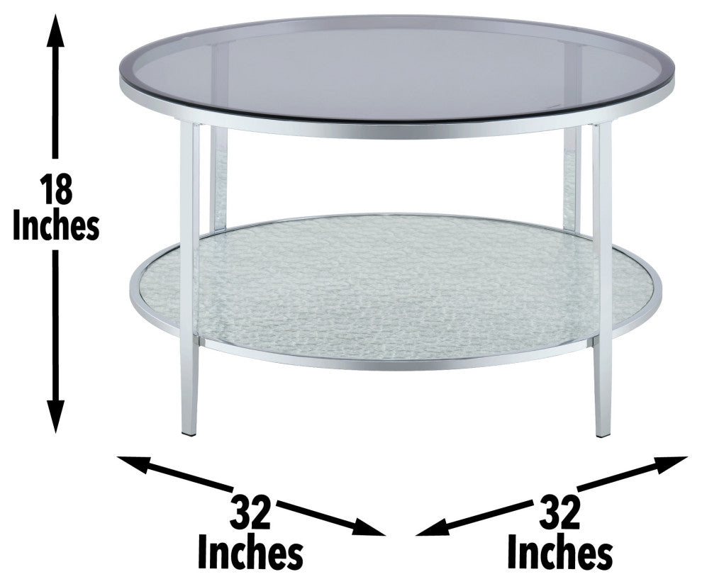 Frostine Round Cocktail Table