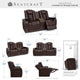 Seatcraft Aeris Home Theater Seating, Brown, Loveseat