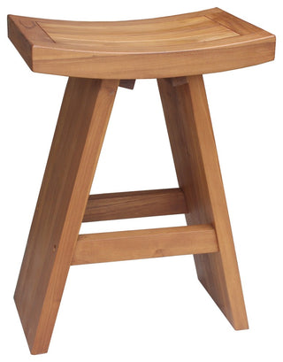 The Original 24" Tall AsiaÂ® Teak Counter Stool