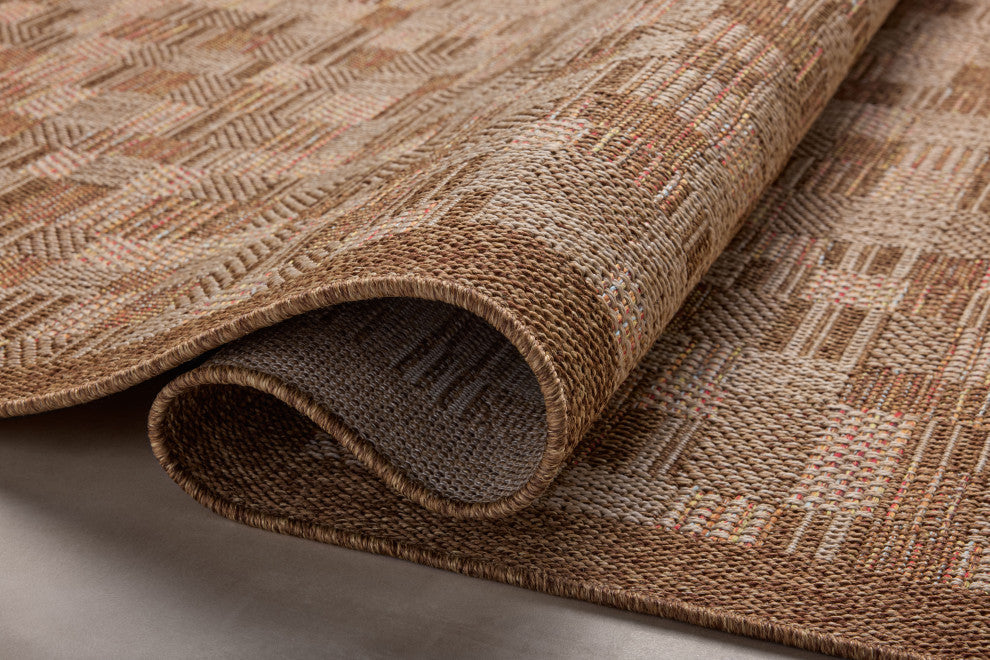 Loloi II Merrick Chestnut / Fiesta 5'' x 7''-7" Area Rug