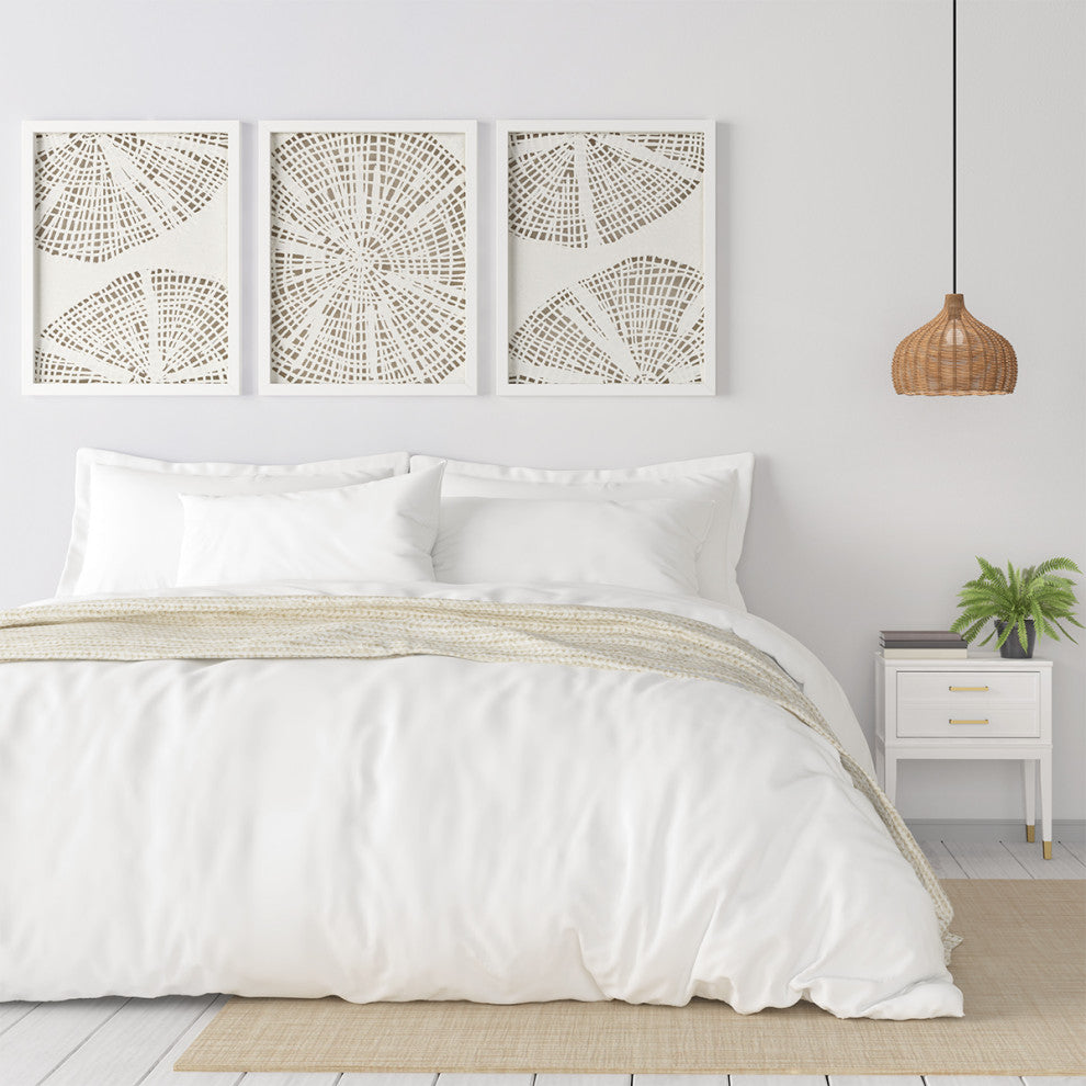 Madison Park Solana Handmade Rice Paper Coastal Wall Decor