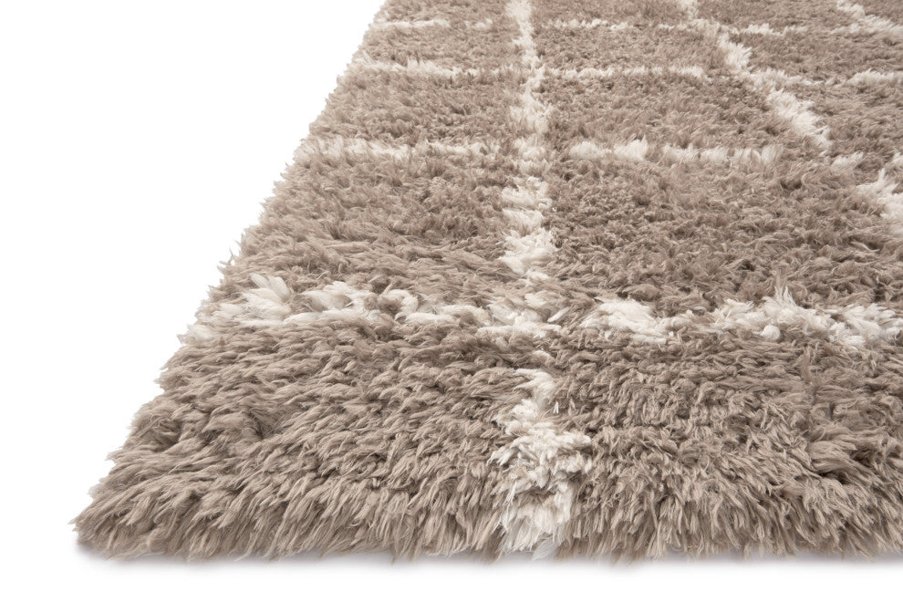 Angela Rose x Loloi Amira Khaki / Ivory 2'-7" x 10'-0" Runner Rug