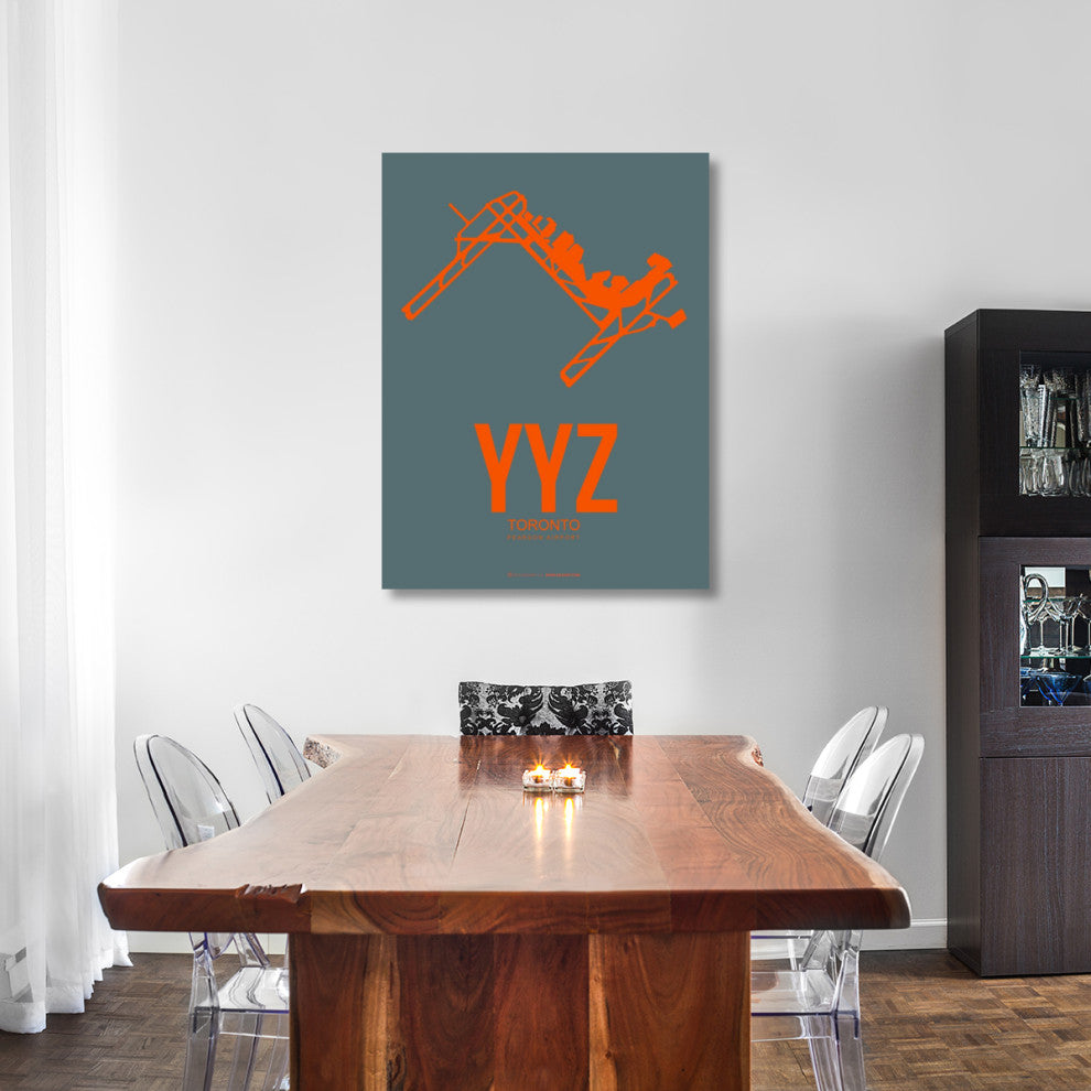 "YYZ Toronto Poster 1" Fine Art Print