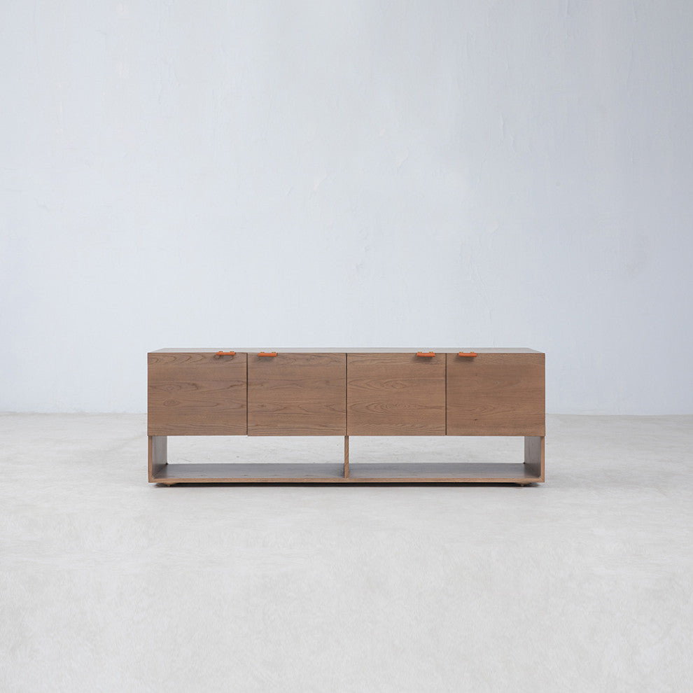Cantor 67" Media Cabinet, Finish: Pumpernickel, Umber