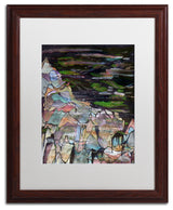 Lauren Moss 'Mount Fairweather' Art, Wood Frame, White Matte, 16"x20"
