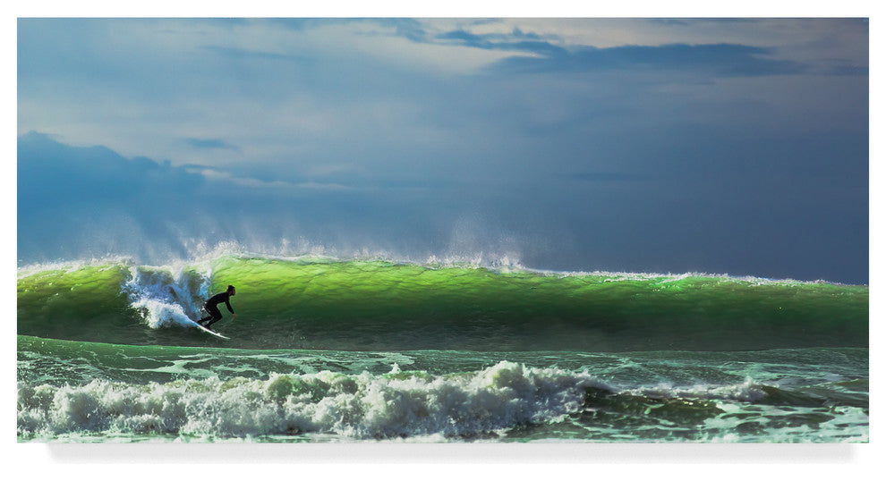 Massimo Mei 'Catch The Wave' Canvas Art, 47"x24"